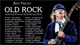 Top 100 Best Old Rock Songs | AC/DC, Bon Jovi, The Who, The Hollies, Bon Jovi, Scorpions...