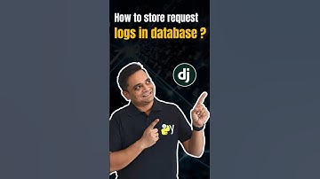 How to store request log in database? #django #datastorage #coding #webdevelopment