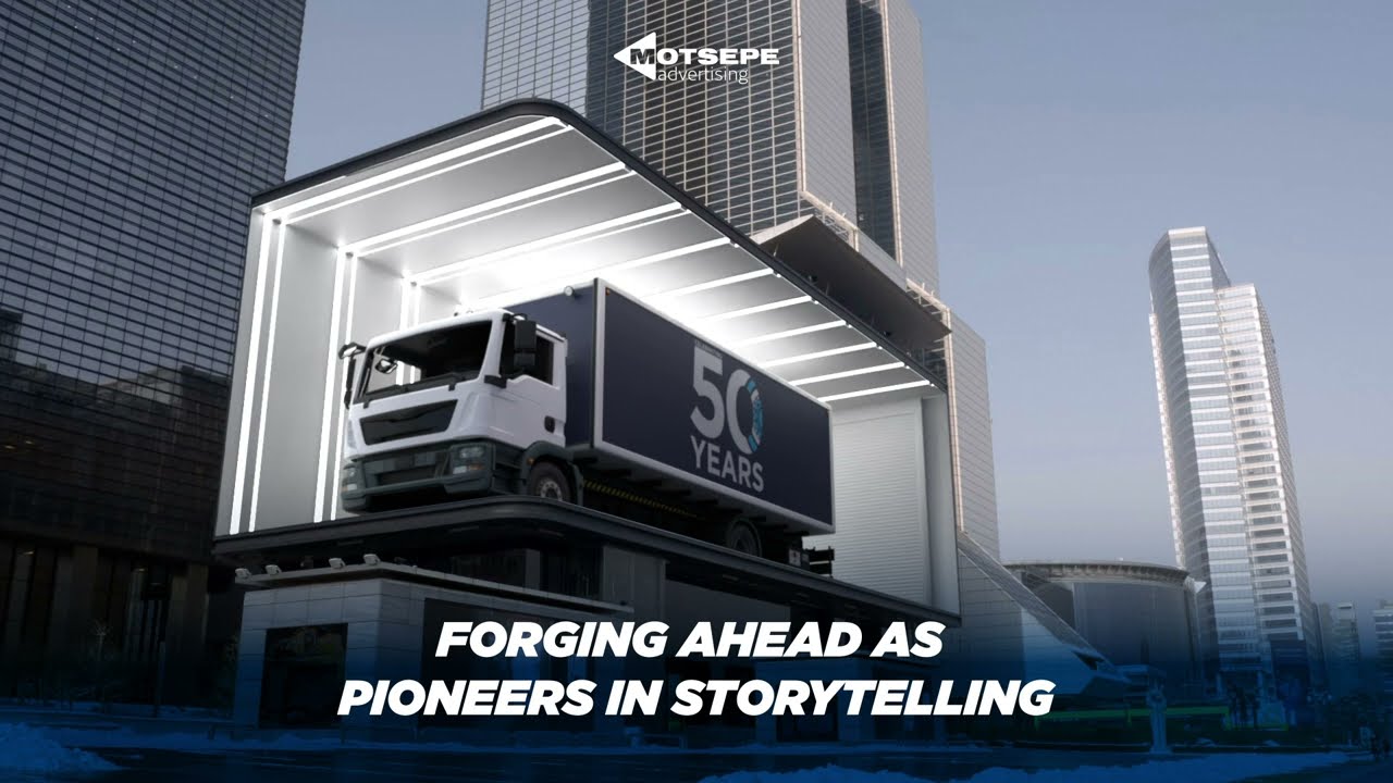 Motsepe Advertising X Röhlig-Grindrod 50 Year anniversary campaign