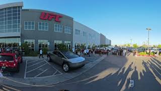 Tesla Cyber Truck SLS Apex Skateboarding 02 Las Vegas UFC Louie Lopez 2024 May 25th Jellybeanbrainss