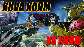 Warframe - Kuva Kohm vs Normal Kohm Pratical Comparison, Tests and Bonus