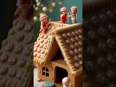 Сладкий домик для маленьких человечков 