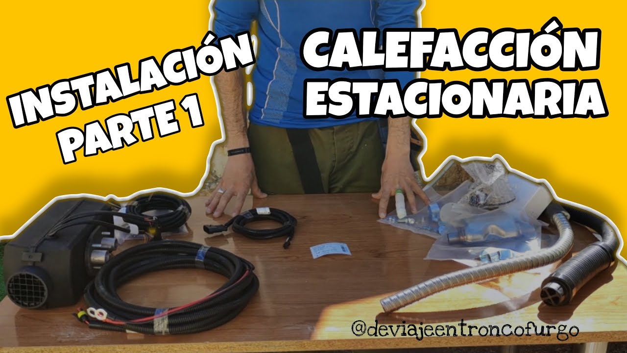 🥵 CÓMO INSTALAR CALEFACCIÓN ESTACIONARIA WEBASTO FURGONETA CAMPER