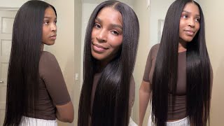 My Go-To“Emergency Wig”—Ready in 7 Mins! Glueless Yaki Wig That Looks Like YOUR Hair| Ft. KLAIYIHAIR