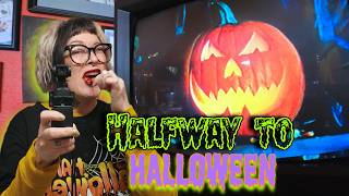 A Very Cozy & Chaotic Halfway to Halloween 🎃 Pets, Baking & ’90s Horror