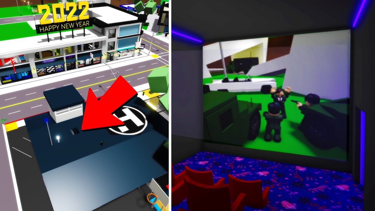 Where is the movie code in Roblox Brookhaven?