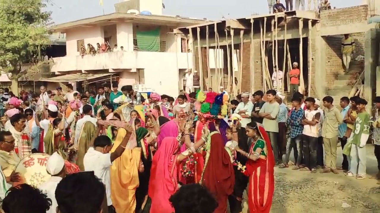 Boradi me सोनाली कुलकर्णी आने वाली हे ईसलिए  स्वागत के लिये तयारी आदिवासी परंपरा 👻💯..२१/१/२०२६ ....💟