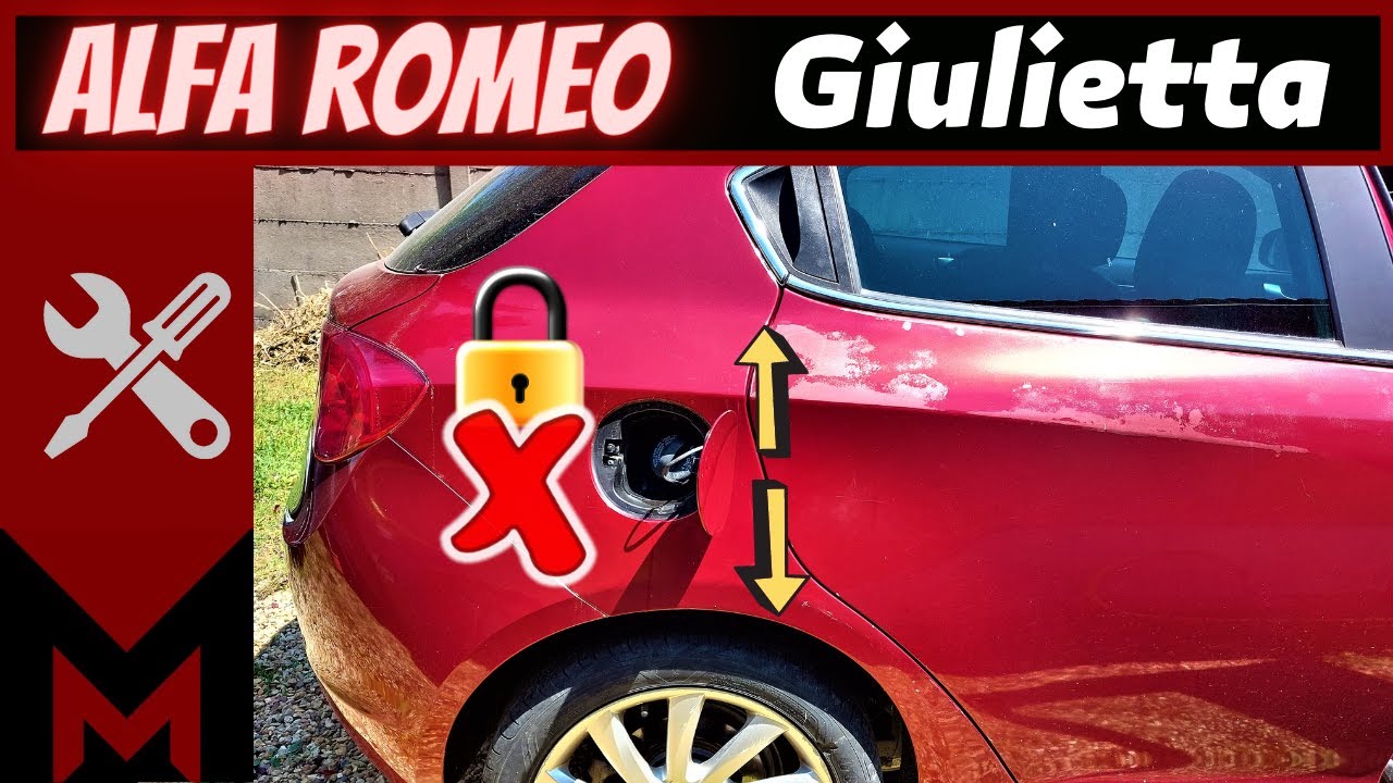 Probleme Trappe a Carburant (Essence) Alfa Romeo Giulietta 🍀 Fuel Tank