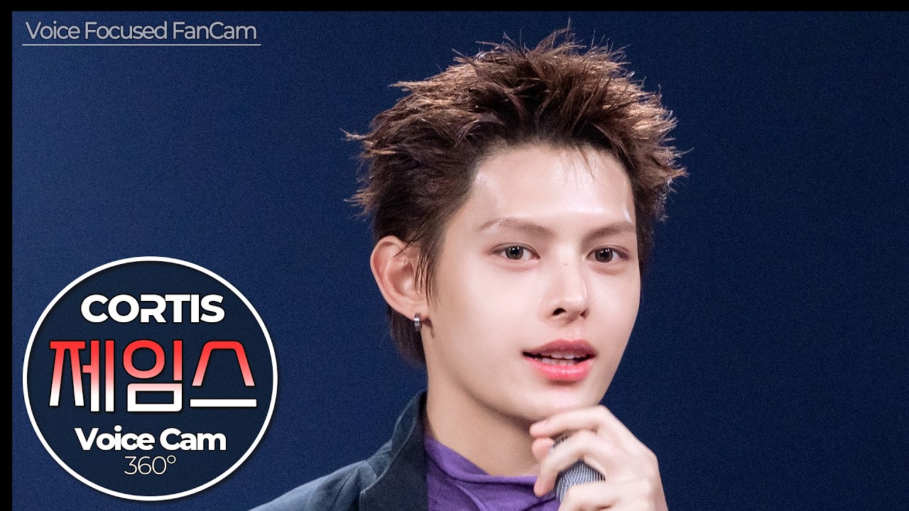 Voice Focused FanCam] 제임스 (CORTIS) 🎵REDRED｜VoiceCam360˚ - YouTube