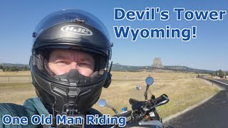Devils Tower Wyoming By Motorcycle