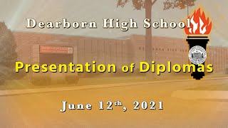 Dearborn High School - 2021 Commencement Ceremony.  Part 2