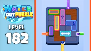 Water Out Puzzle level of 182 solution