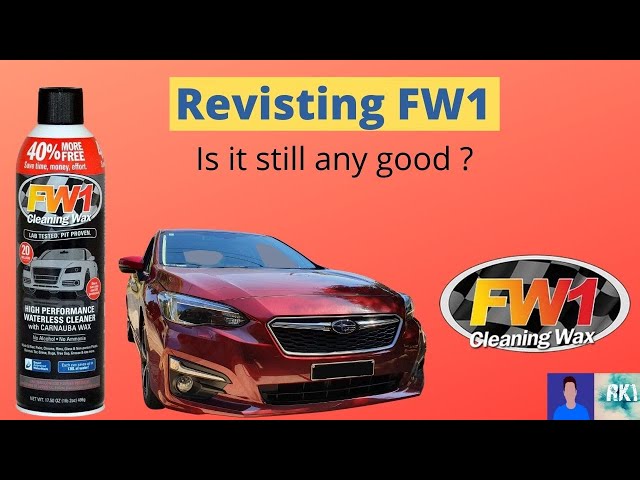 FW1 a 3 in 1 high performance Wash, Polish and Wax for your car, motor car