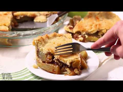 Low Carb Mock Apple Pie