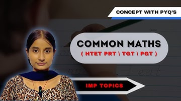 HTET COMMON MATH IMPORTANT TOPICS FOR PRT/TGT/PGT #shzclasses #htet2024 #htetpreviousyearquestion