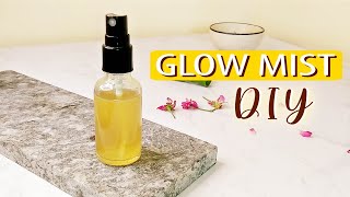 Healthy GLOWING SKIN with Natural Face and Body Mist - Close Large OPEN PORES