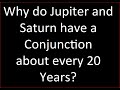 Jupiter Saturn Conjunction-Why 20 Years Between Successive Conjunctions