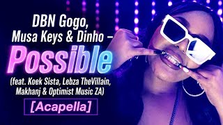 DBN Gogo, Musa Keys & Dinho – Possible (feat. Koek Sista, Lebza TheVillain, Makhanj & Optimist Music