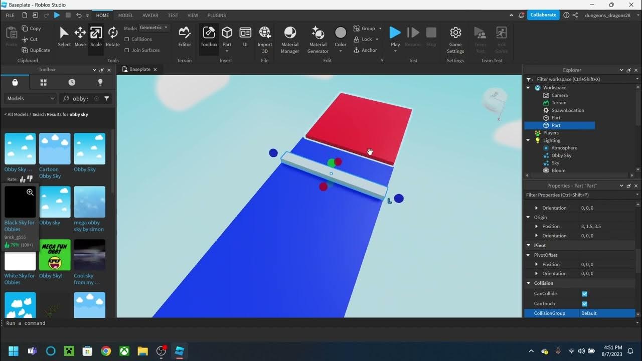 Roblox obby tutorial create your own epic obstacle course game youtube