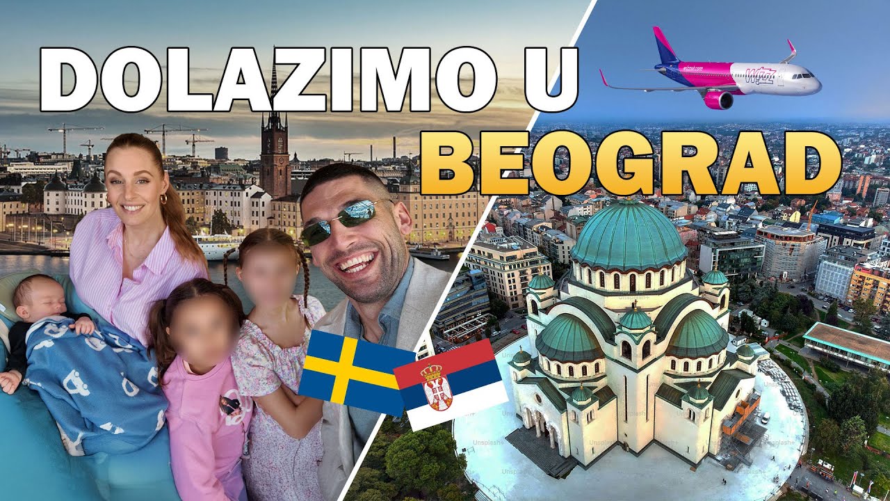 ŠVEDJANI U SRBIJI 🇸🇪🇷🇸 Prvi dan u Beogradu sa DECOM!
