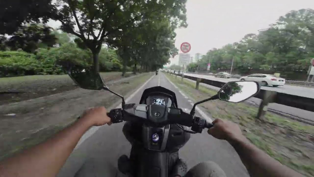 12Liter yang pertama. MODENAS ELITE 150S. Ep 4 -- KL - Shah Alam.