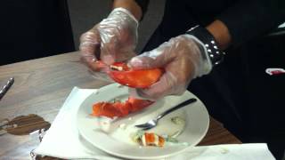 how to crack open lobster