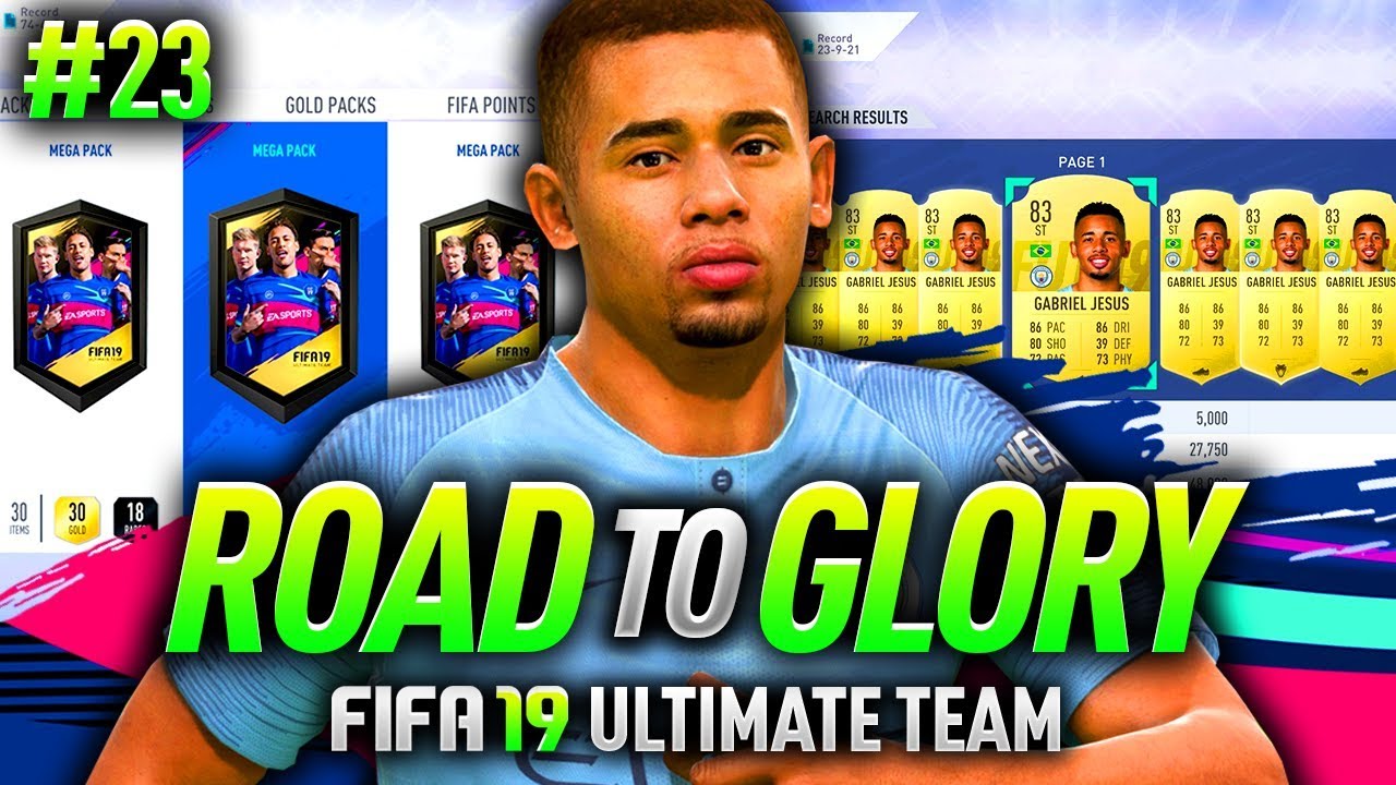 FIFA 19 ROAD TO GLORY #23 - BUYING GABRIEL JESUS!