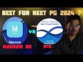 Marrow rr vs btr   best for neetpg 2024  inicet  ultimate battle