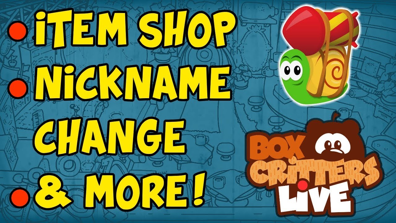 Box Critters - Item Shop, & More Upcoming Developments!