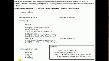 CPS-18CPS23-Function and Recursion- Part 2- Prof. S. V. Manjaragi, HIT, Nidasoshi