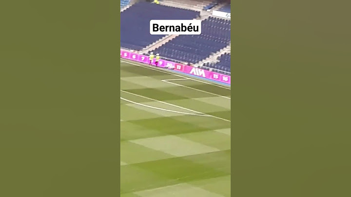 Estoy en el bernabéu 😭😭