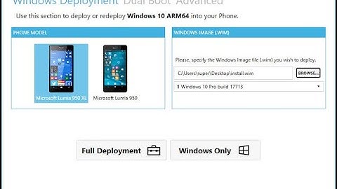 Windows 10 arm Installation steps for Lumia 950xl