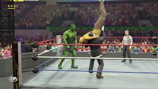 WWE 2K23: GCW World Title:: Matt D. vs. Jolly Green Giant vs. Dracula 5/19/24