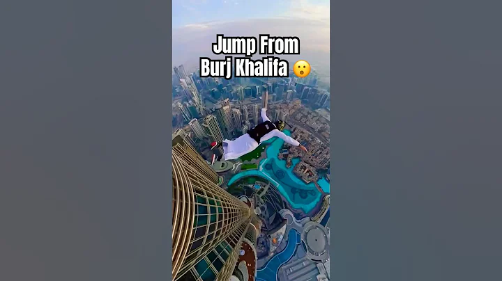 Jump From The World Tallest Building Burj Khalifa🫶😮🇦🇪#burjkhalifa #uae #dubai #shorts