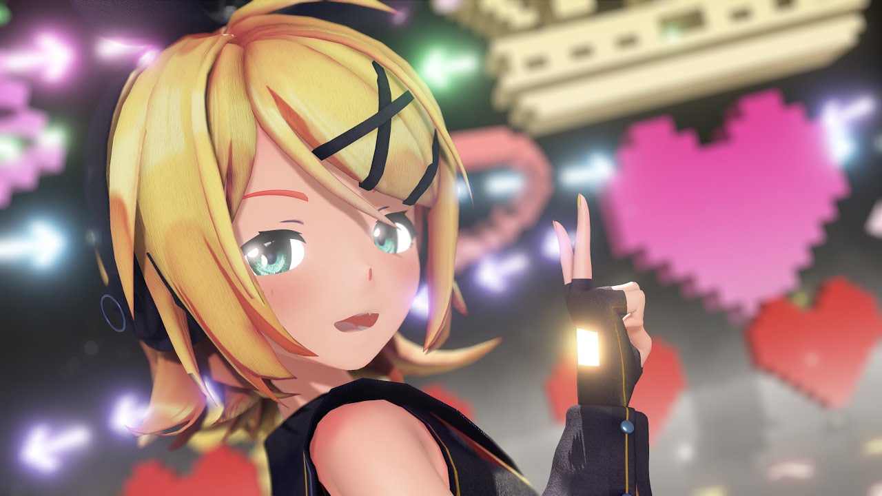 【MMD】ストリーミングハート/Streaming Heart　Sour式鏡音リン【4K60fps】