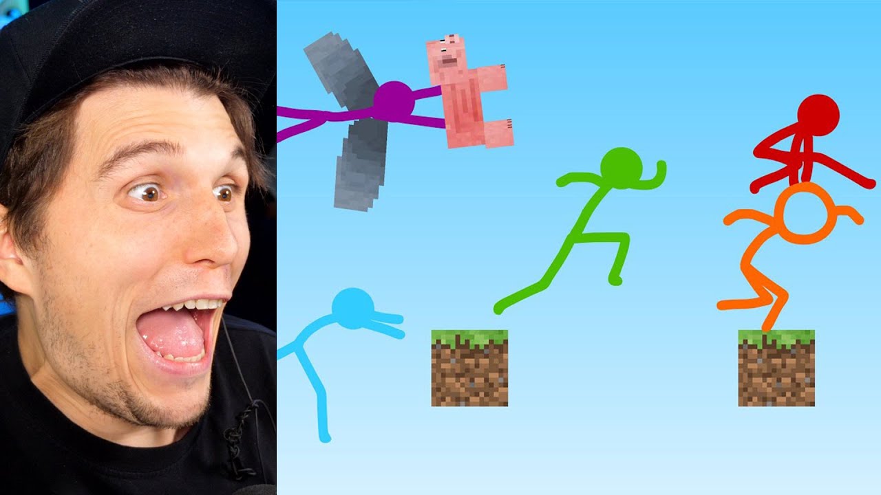 Paluten REAGIERT auf Animation vs. Minecraft: Der Parkour