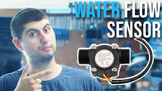 MEASURING WATER FLOW WITH ARDUINO #arduino #esp32 #waterpump