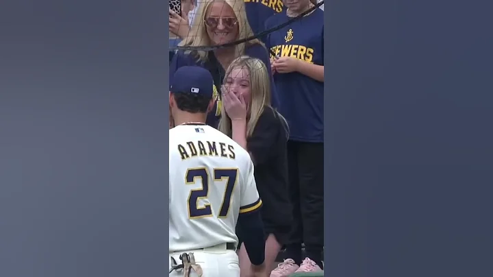 What an awesome moment between Willy Adames and th...