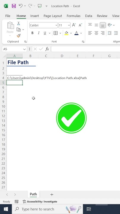 how-to-get-excel-file-location-path-ms-excel-microsoftexceltutorial