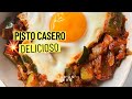 Cómo hacer PISTO con VERDURAS Y HUEVO | Receta fácil CASERA