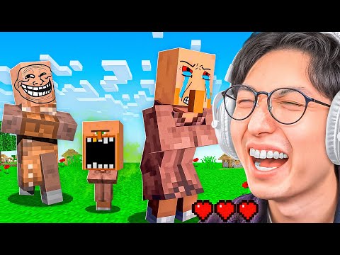 MINECRAFT TRY NOT TO LAUGH! (GROX EDITION)
