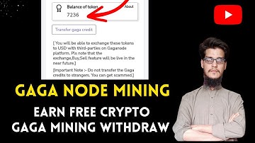 New Crypto Loot 🤑 | Gaga NODE Mining ⛏️ | Gaga Mining Withdraw