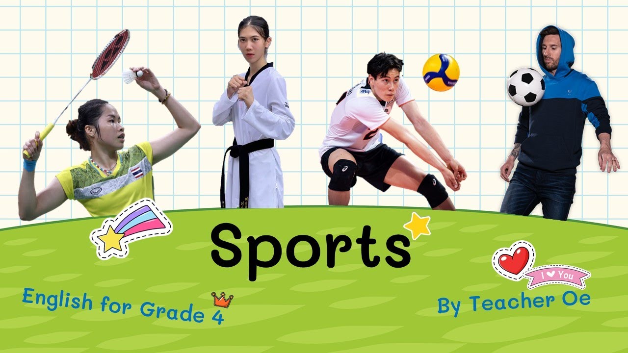 Sports By Kru Oe: การใช้ Play Do Go กับชื่อกีฬา - Youtube