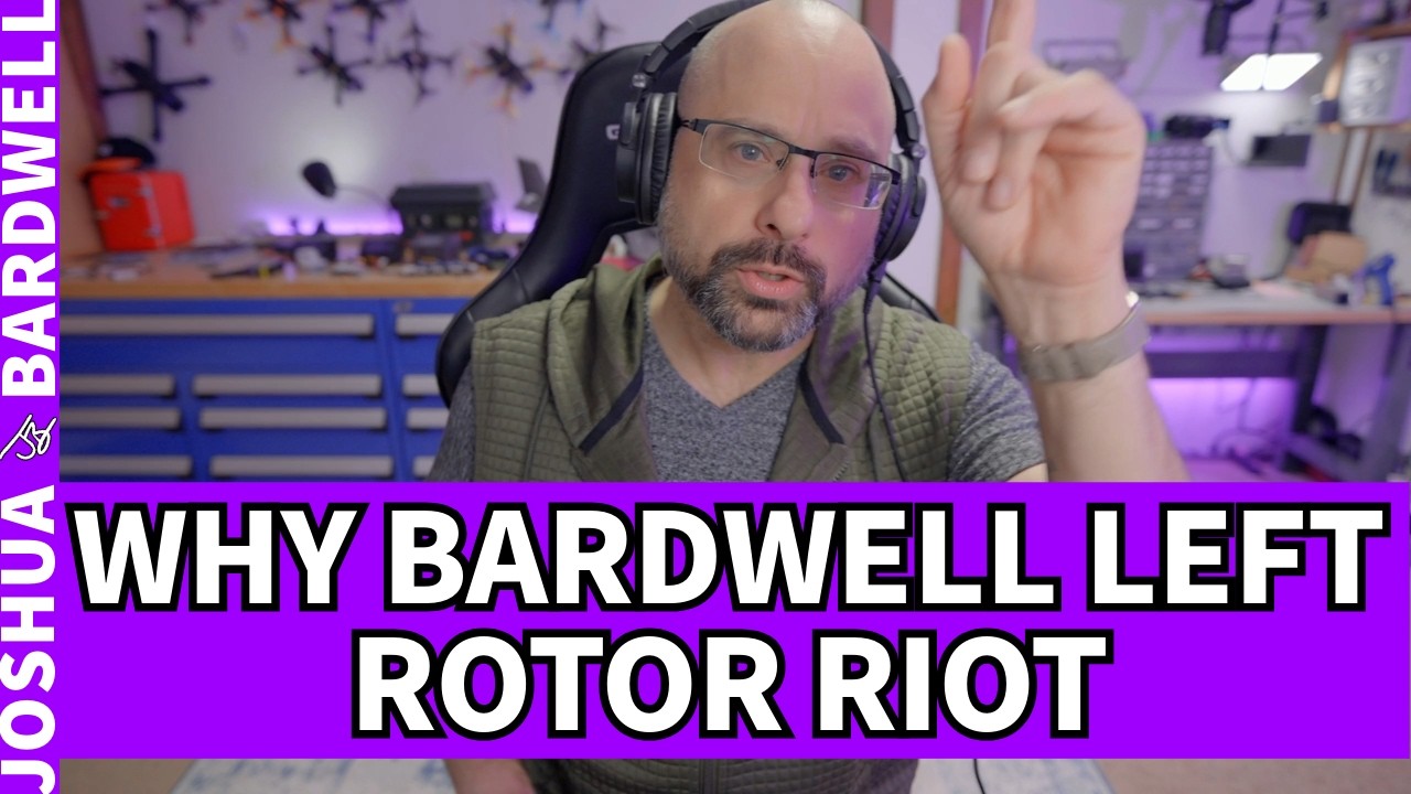 Почему Бардуэлл покинул Rotor Riot — вопросы по FPV