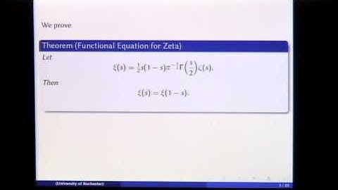 International Conference in Number Theory and Physics - Mini Course - Gonek - 02