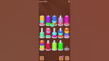 Nut Sort Puzzle: Sorting Games Level 365