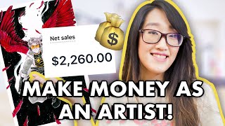 How to sell art commissions online for beginners 2020 l make money as
an artist