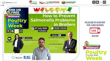 Poultry Week Webinar: How to prevent Salmonella problems in broilers