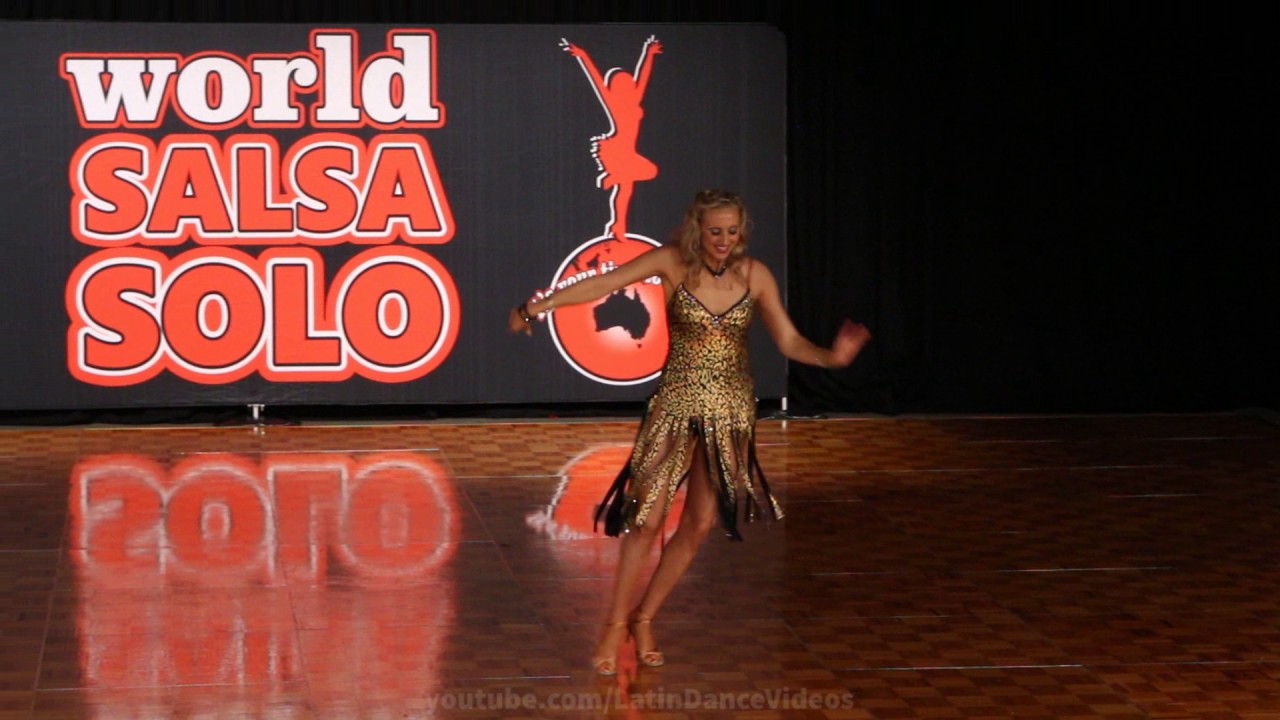 Salsa Solo 2016 Semi Pro Female Mixed Latin Soloist Lucy Morton