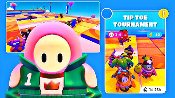 Fall Guys Tip Toe Tournament Tips & Tricks!